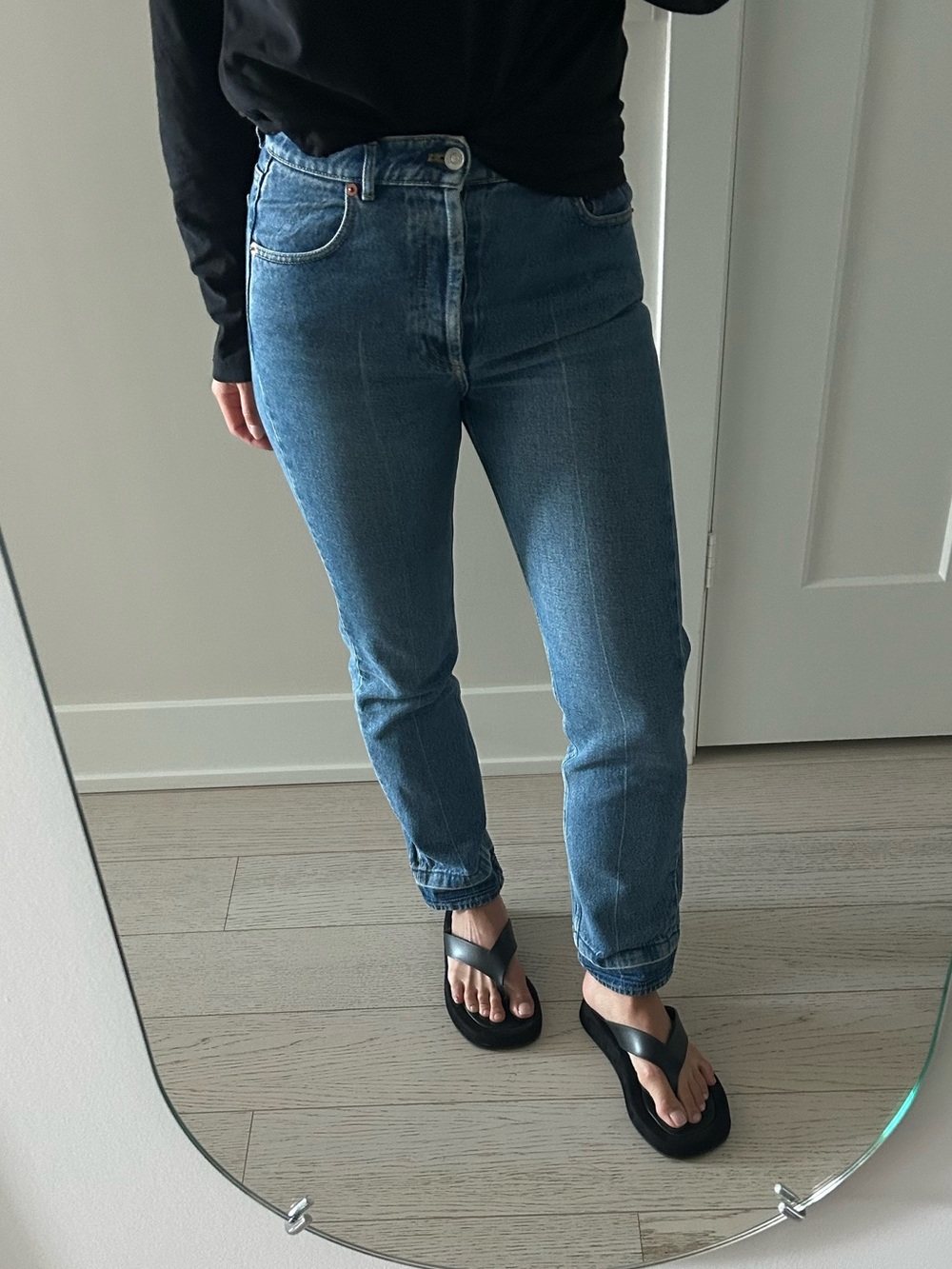Balenciaga Fall/Winter 2016 Straight Denim Pants FR36